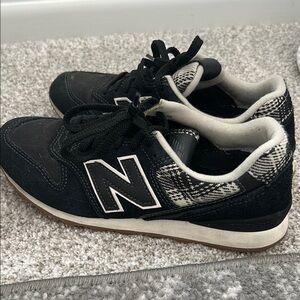 New Balance Black and White Sneakers